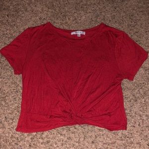 Medium red Gaze top